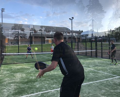 Padel tennis in Hultsfred, Småland